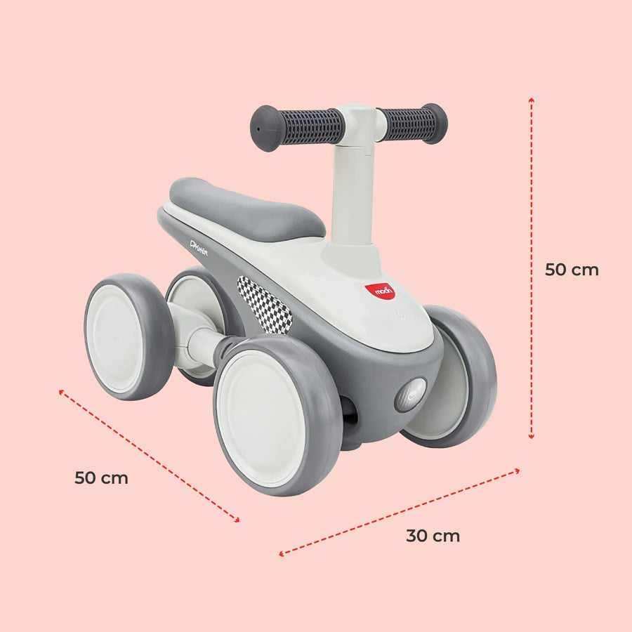 Moon Dasher Ride On Scooter (Grey)