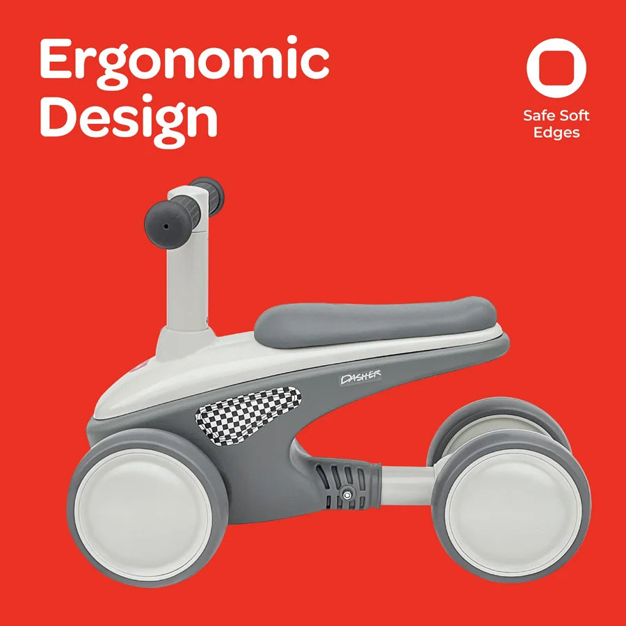 Moon Dasher Ride On Scooter (Grey)