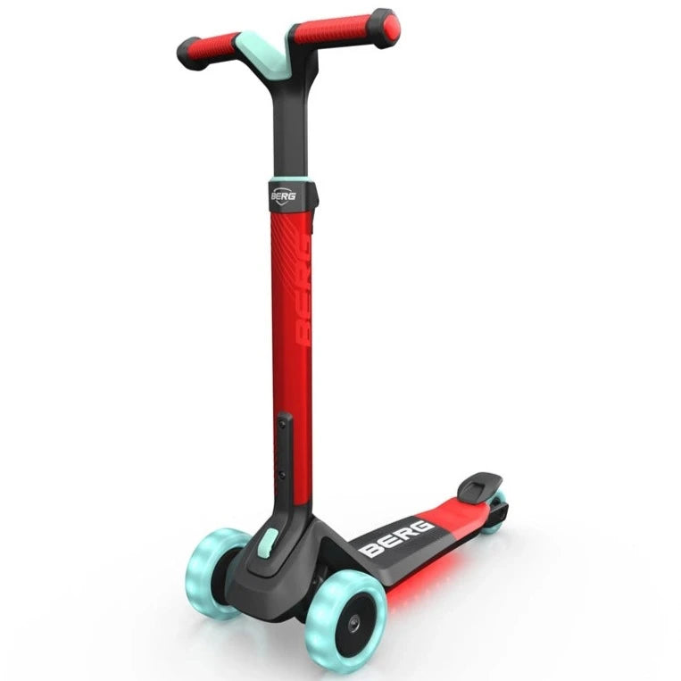 BERG Nexo Foldable Lights LED - Deck Scooter (Red)