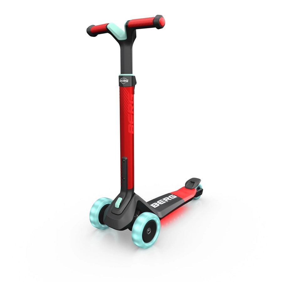 BERG Nexo Foldable Lights LED - Deck Scooter (Red)