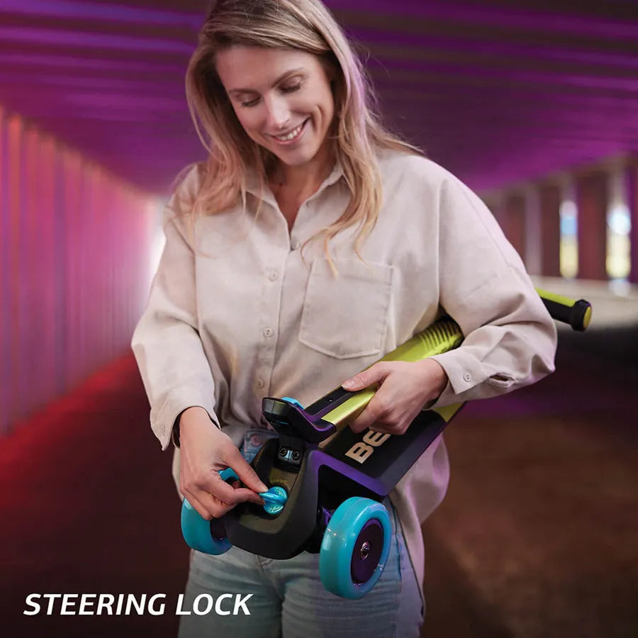 BERG Nexo Foldable Lights LED - Deck Scooter (Red)