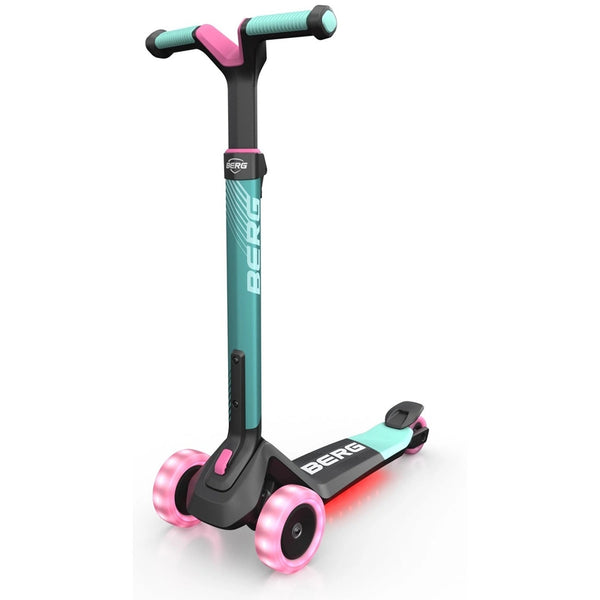 BERG Nexo Foldable Lights LED - Deck Scooter (Mint)
