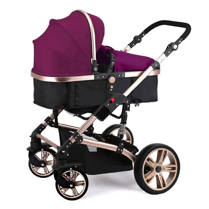 Teknum 3 in 1 Pram stroller (Wine)