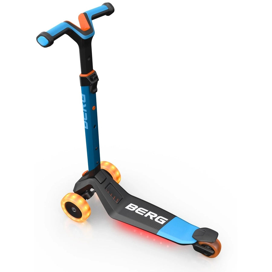 BERG Nexo Foldable Lights LED - Deck Scooter (Blue)
