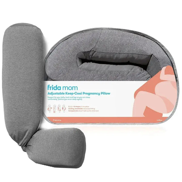 Frida Mom Adjustable Keep-Cool Pregnancy Pillow