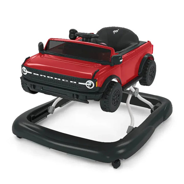 Bright Starts Ways to Play 4-in-1 Walker - Ford Bronco, Race Red