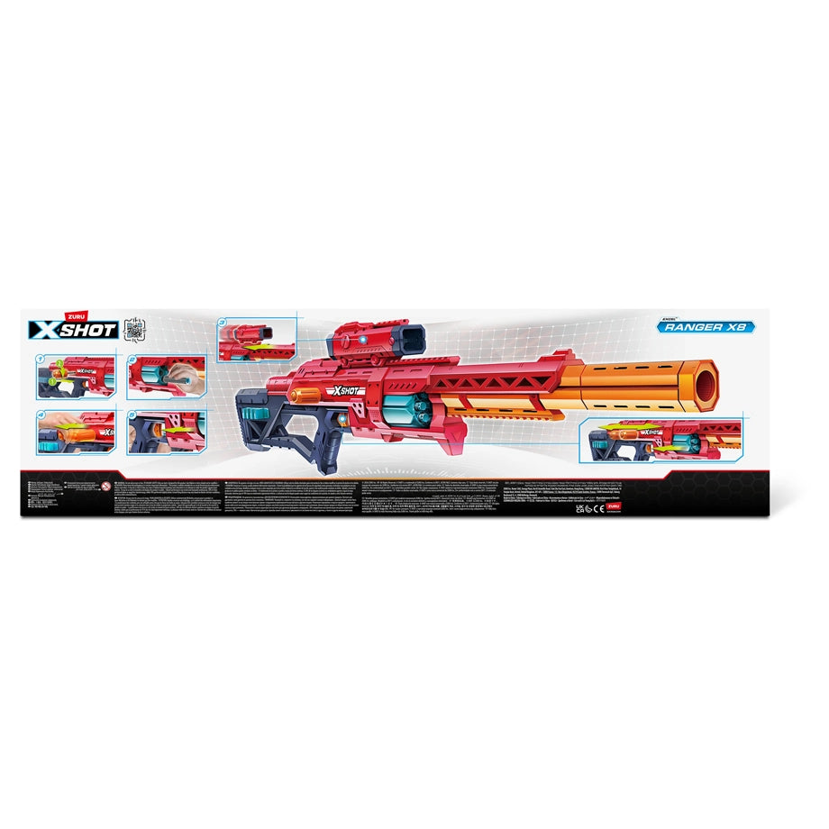 ZURU Xshot Excel Ranger X8 Series 1 (4Pcs)
