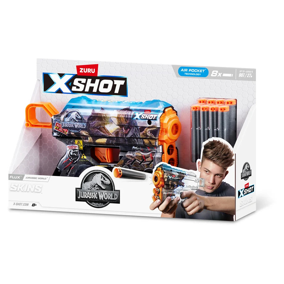 ZURU Xshot Skins Flux Series 2 (Jurassic) (12Pcs)