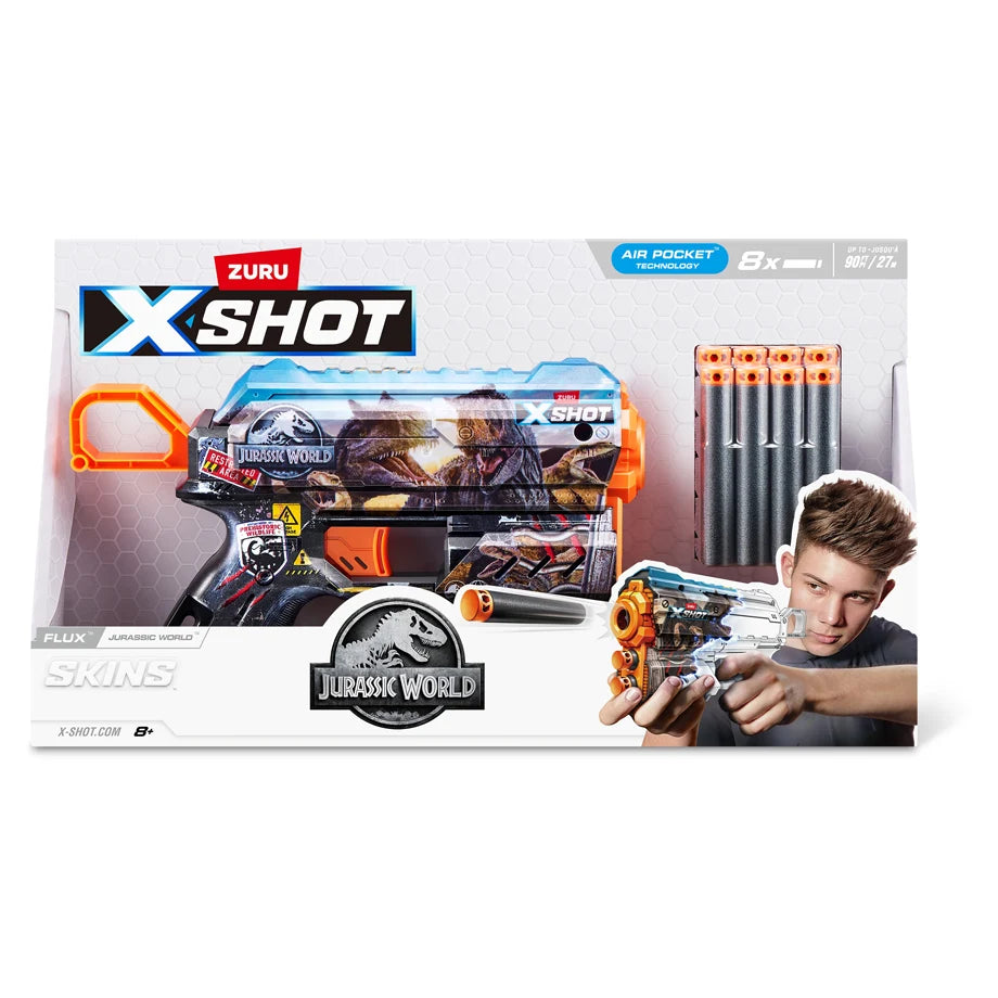 ZURU Xshot Skins Flux Series 2 (Jurassic) (12Pcs)