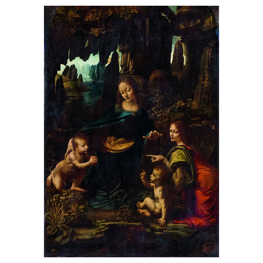Clementoni Puzzle 1000 HQC Museum (The Virgin Of The Rocks)