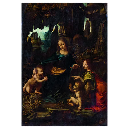 Clementoni Puzzle 1000 HQC Museum (The Virgin Of The Rocks)