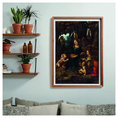 Clementoni Puzzle 1000 HQC Museum (The Virgin Of The Rocks)