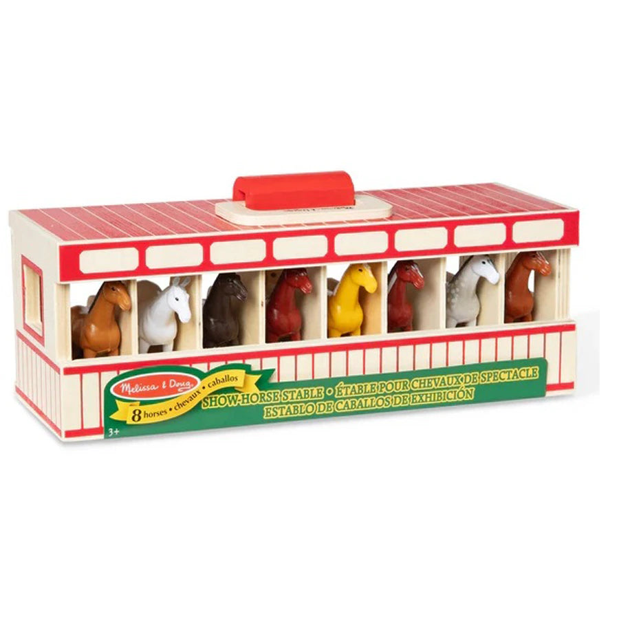 Melissa and Doug Take-Along Show-Horse Stable