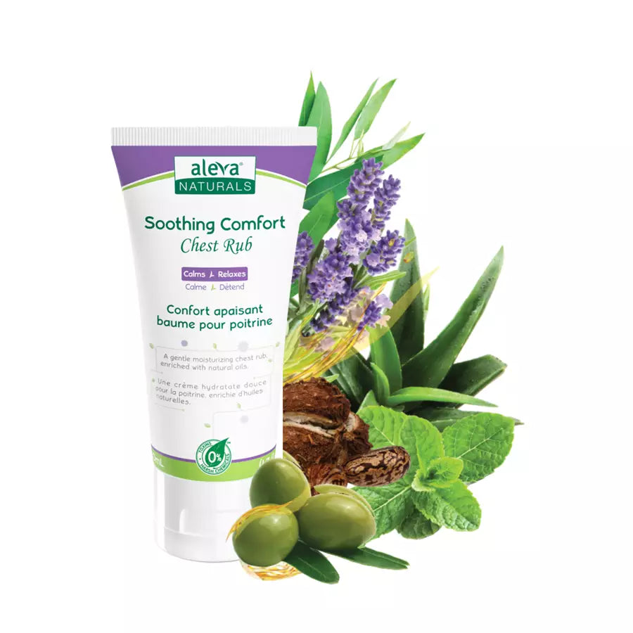 مرهم مهدئ للصدر من Aleva Naturals - 50 مل مرهم مهدئ للصدر من Aleva Naturals - 50 مل