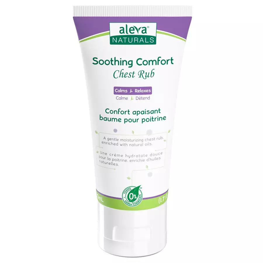 مرهم مهدئ للصدر من Aleva Naturals - 50 مل مرهم مهدئ للصدر من Aleva Naturals - 50 مل