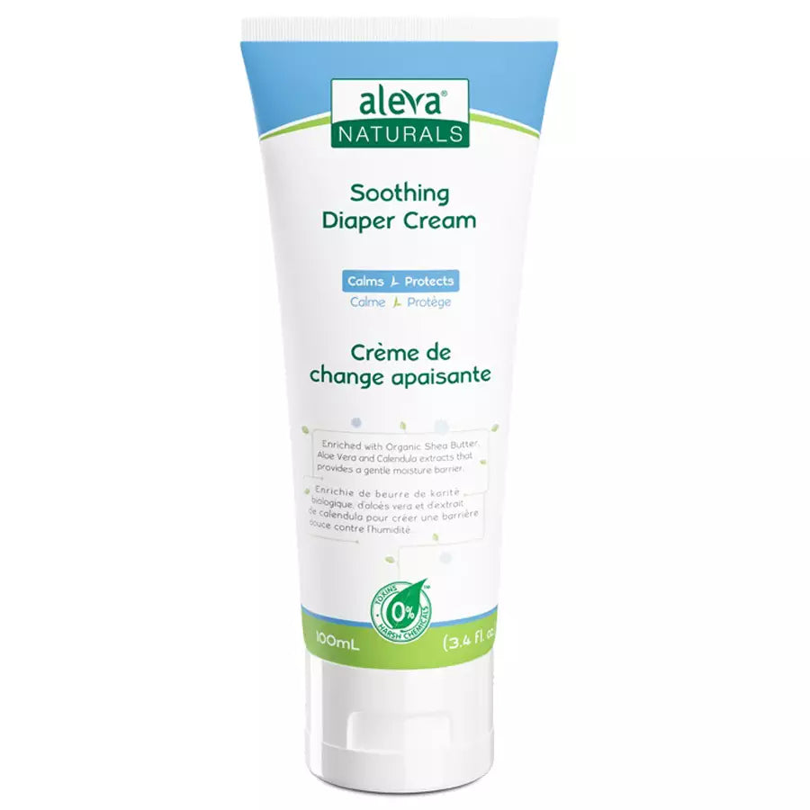 كريم الحفاضات المهدئ من Aleva Naturals - 100 مل كريم الحفاضات المهدئ من Aleva Naturals - 100 مل