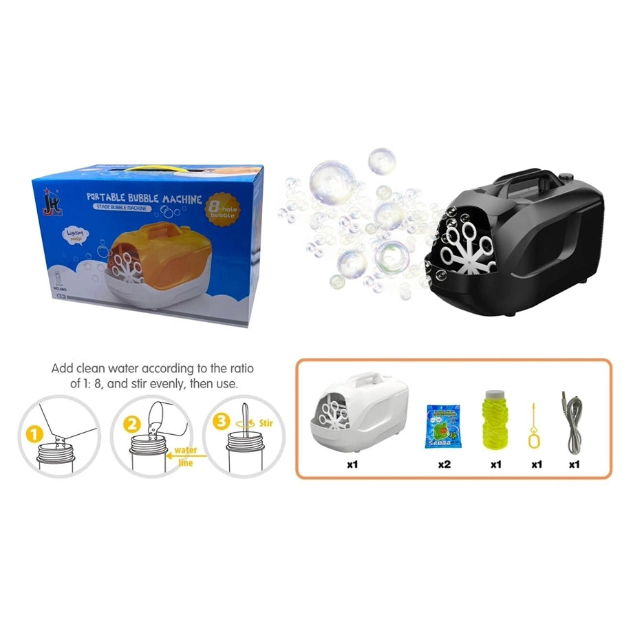 Sam Toys Bubble Machine & Double-Sided Gyroscope Stunt Car Bundle (Ages 4+)