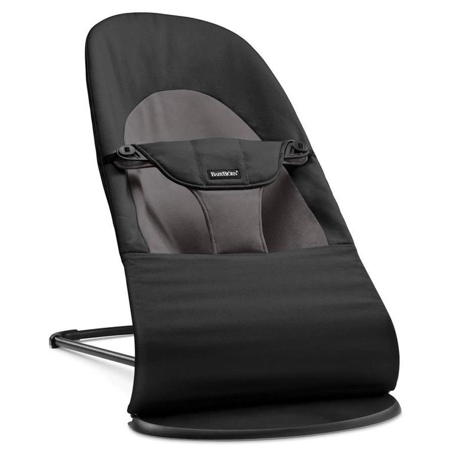 BabyBjörn Bouncer Balance Soft Woven (Black/Dark Grey) BabyBjörn Bouncer Balance Soft Woven (Black/Dark Grey)