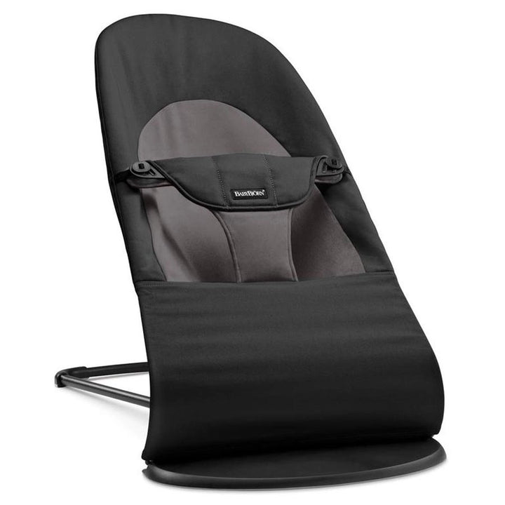 Babybjorn Bouncer Balance Soft Woven (Black/Dark Grey)