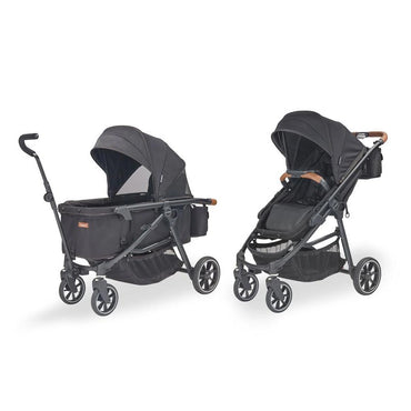 Larktale Crossover Double Stroller (Byron Black)