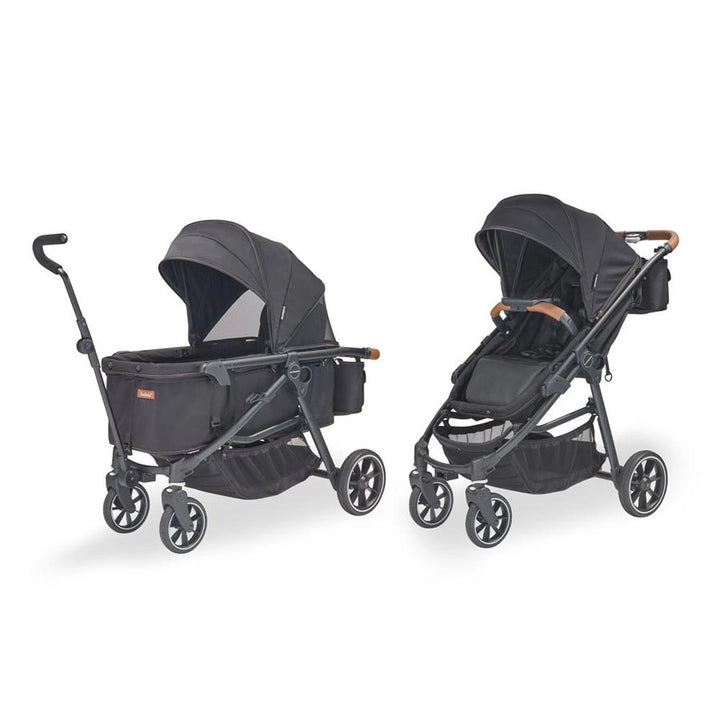 Larktale Crossover Double Stroller (Byron Black)
