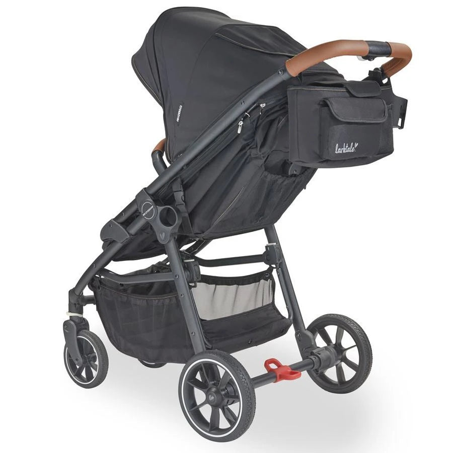 Larktale Crossover Double Stroller (Byron Black) Larktale Crossover Double Stroller (Byron Black)