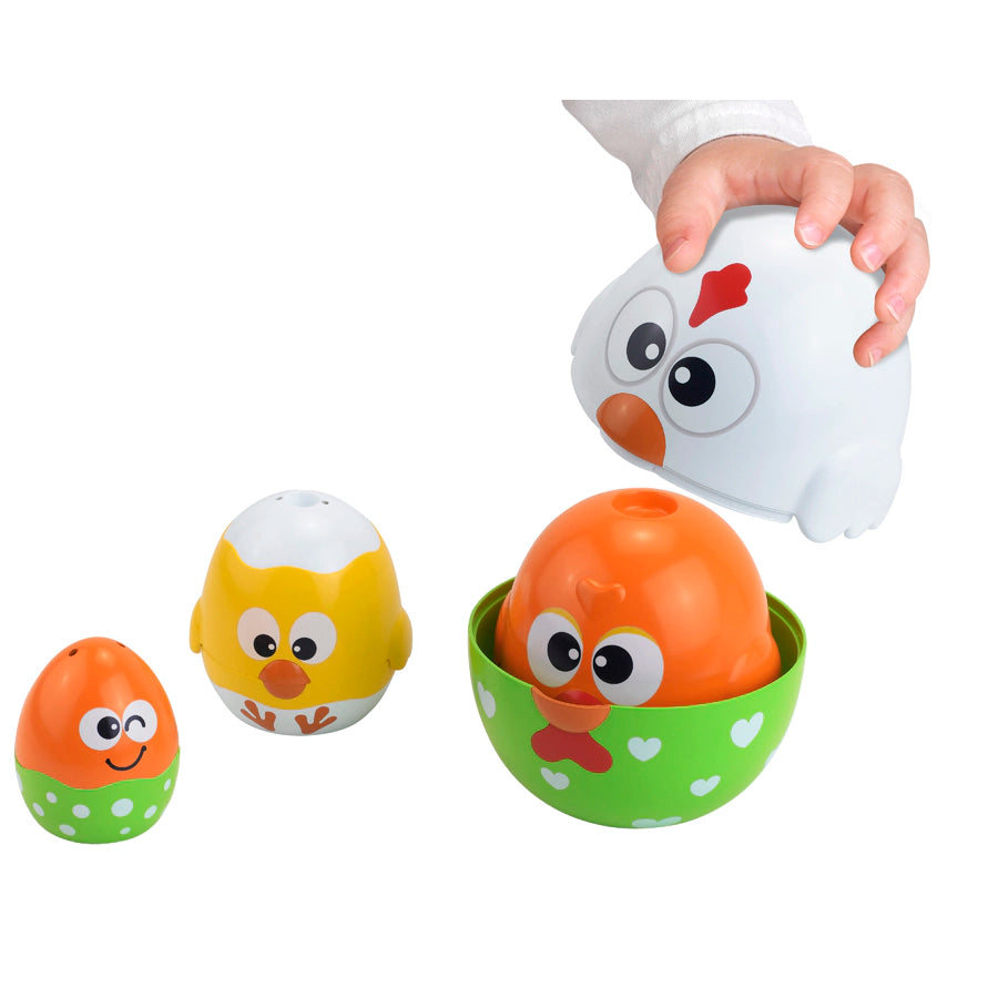 Little Learner Chicken & Egg Stacking Cup Little Learner Chicken & Egg Stacking Cup