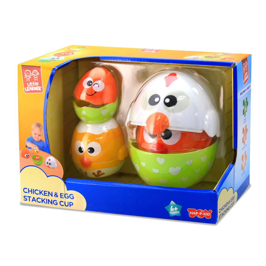 Little Learner Chicken & Egg Stacking Cup Little Learner Chicken & Egg Stacking Cup