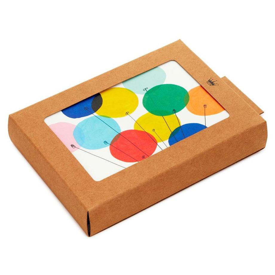 Hallmark Colorful Balloon Blank Notecards with Envelopes (Pack of 24)