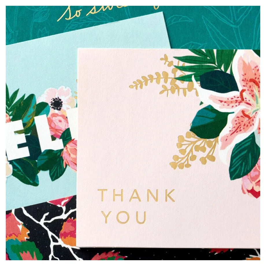 Hallmark Thoughtful Florals Assorted Blank Note Cards (Pack of 40)