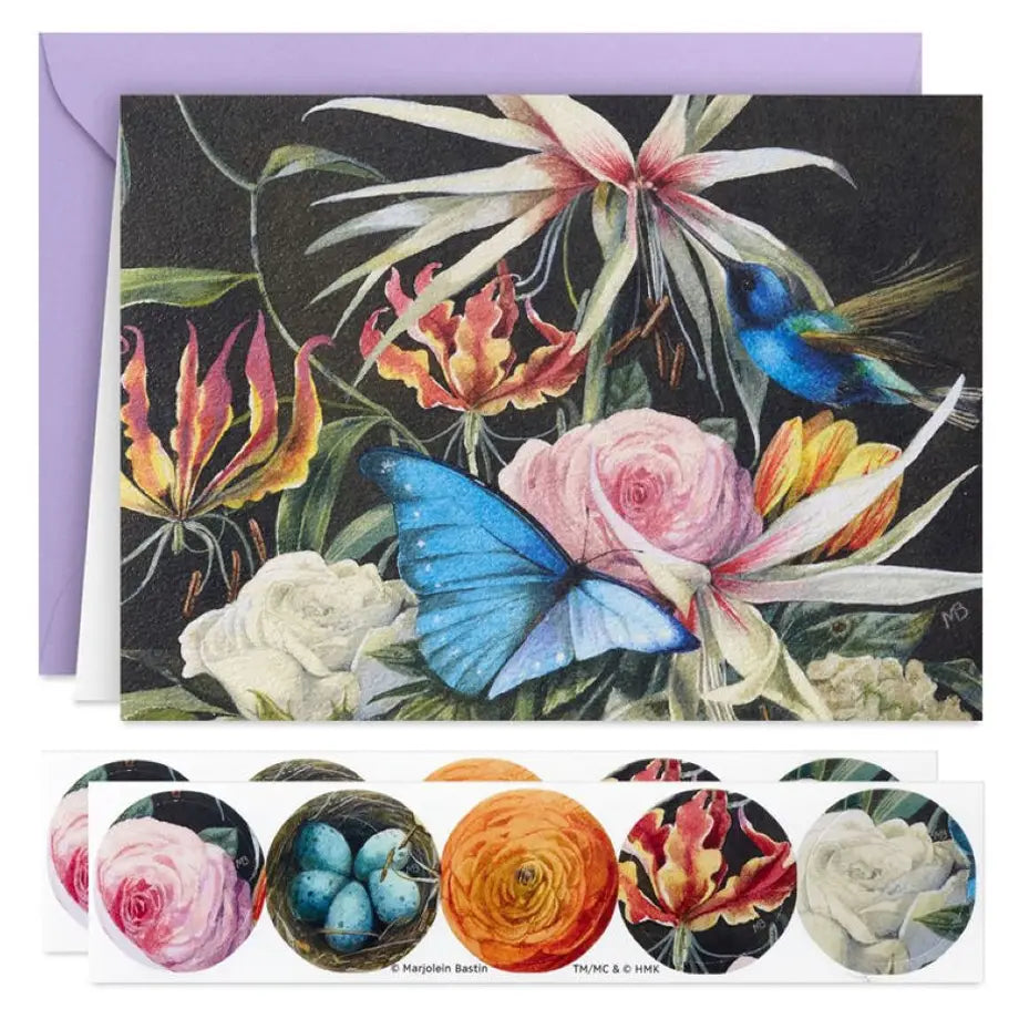 Hallmark Marjolein Bastin Elegant Florals Blank Note Cards (Pack of 10)