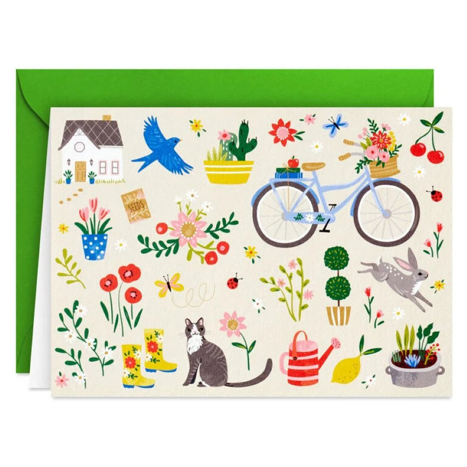 Hallmark Garden Charm Blank Note Cards (Pack of 10)