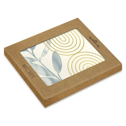 Hallmark Arches and Eucalyptus Blank Note Cards (Pack of 10)