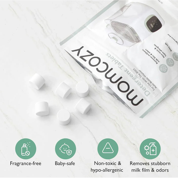 Momcozy Washing Block for Momcozy KleanPal Pro Baby Bottle Washer 120 Tablets