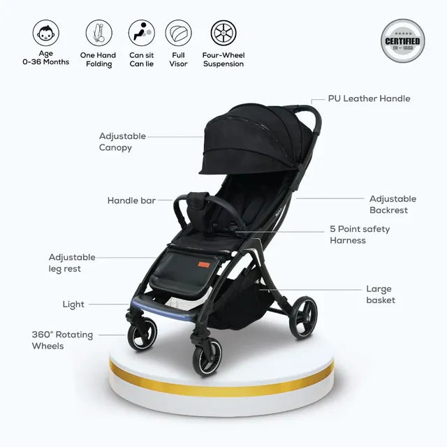 Nurtur - Aluminum Alloy Baby Travel Stroller