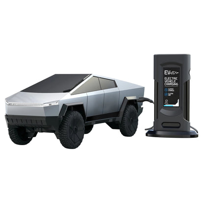 DOUBLE E 1:24 Electric Pickup Truck with EV Station