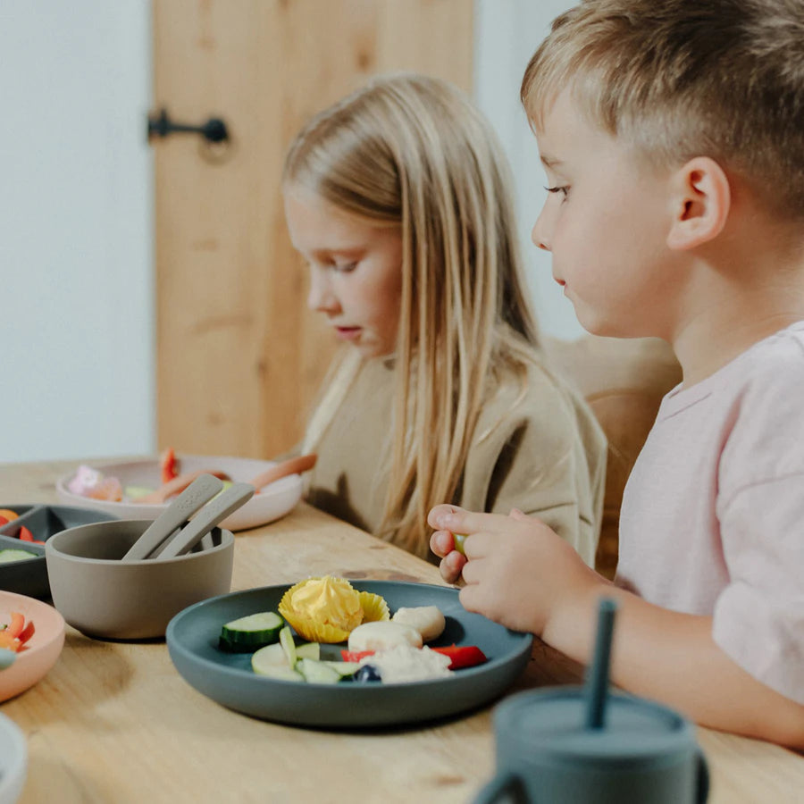 Pippeta Silicone Spoon & Fork (Lilac) Pippeta Silicone Spoon & Fork (Lilac)