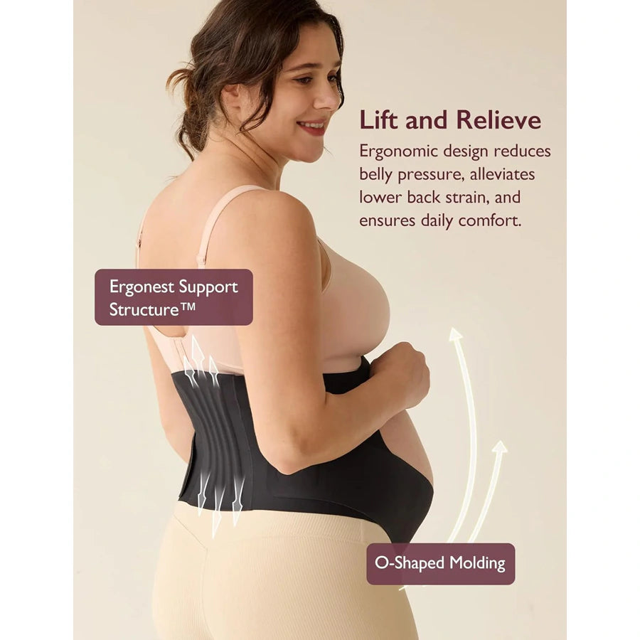 Momcozy Maternity Belt -Large (Black)