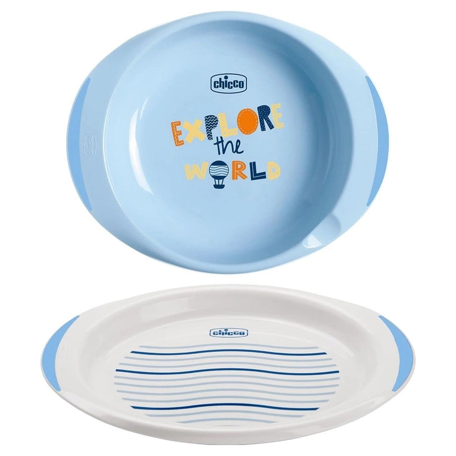 Chicco Weaning Set 12M+ Boy (Blue)