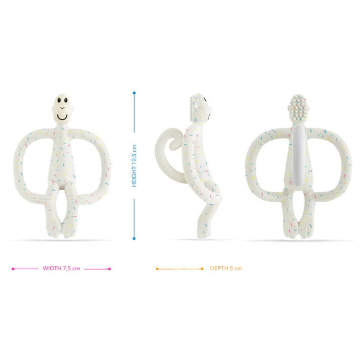 Matchstick Monkey Teething Toy (Confetti)