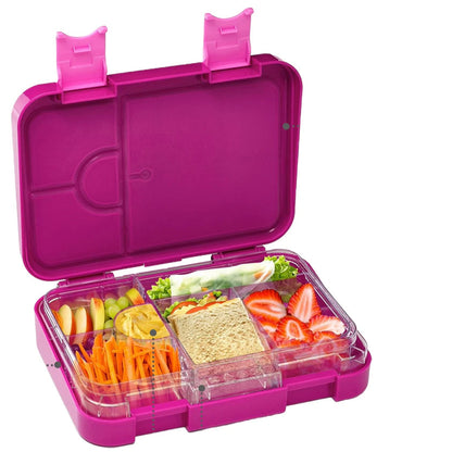 Bonfino Ballerina ABS Bento Lunch Box 1.1 L (Pink)