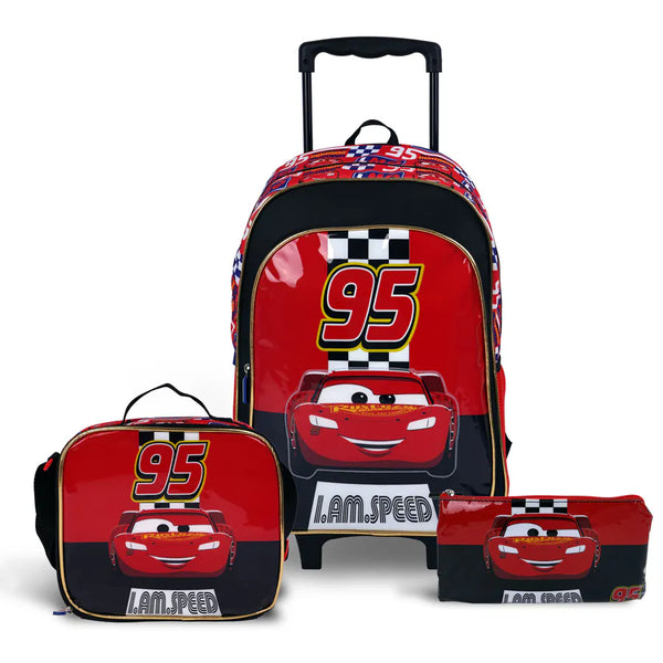 Disney Cars I Am Speed 3 in1 Trolley Box Set 16"