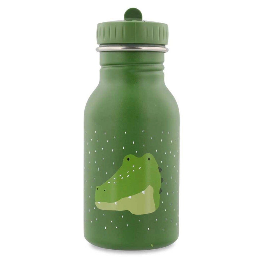 Trixie Stainless Steel Water Bottle 350ml (Mr. Alligator)