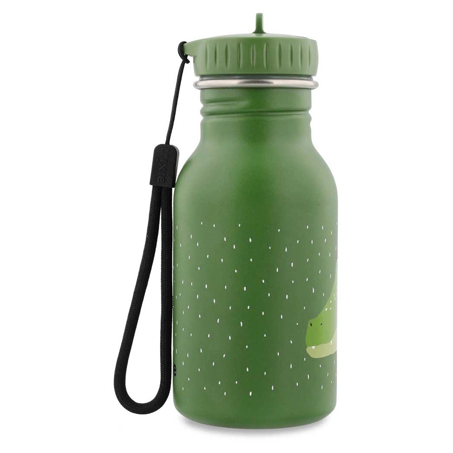Trixie Stainless Steel Water Bottle 350ml (Mr. Alligator)