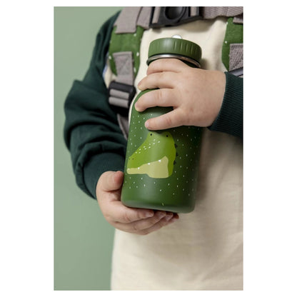 Trixie Stainless Steel Water Bottle 350ml (Mr. Alligator)