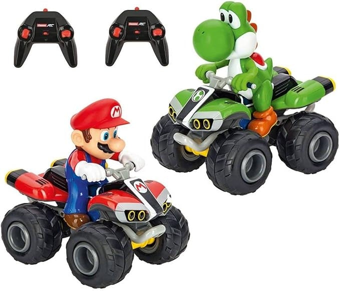 Carrera Rc Mario Kart Twin Pack Mario Quad 1:40  Mario & Yoshi