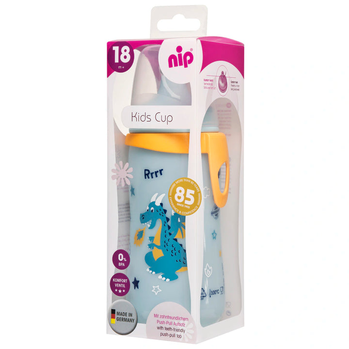 Nip Kids Cup Push-Pull Lid Dino 330ml