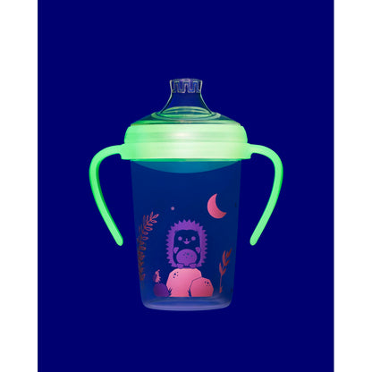 Nip First Moments Training Bottle Glow In The Dark Hedgehog