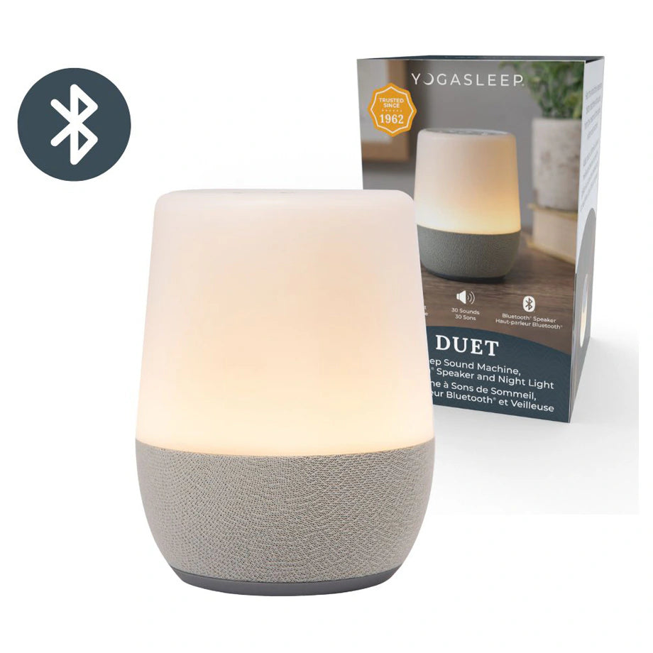 Yogasleep Duet White Noise Machine with Night Light & Bluetooth