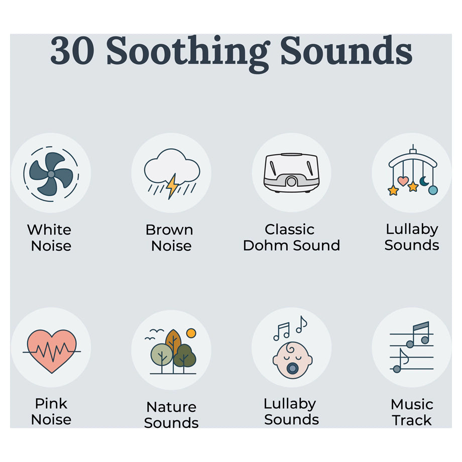 Yogasleep Duet White Noise Machine with Night Light & Bluetooth